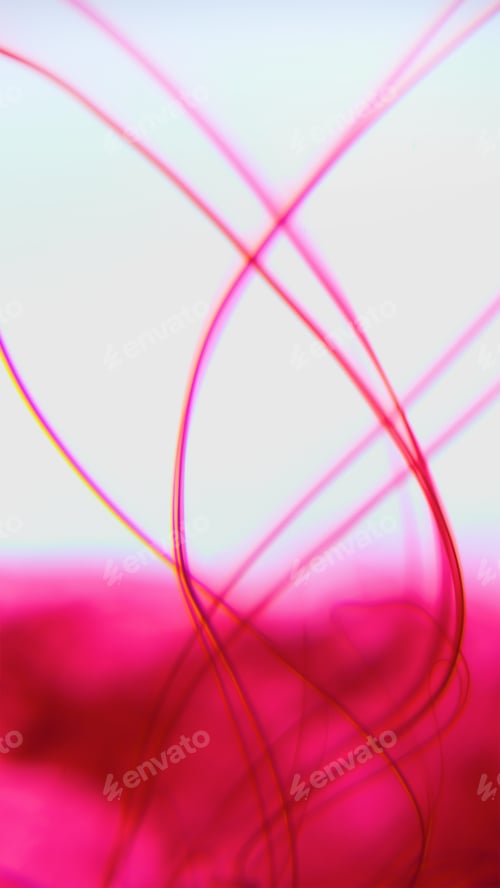 Preview: abstract color mix , drop of Ink color mix paint falling on water