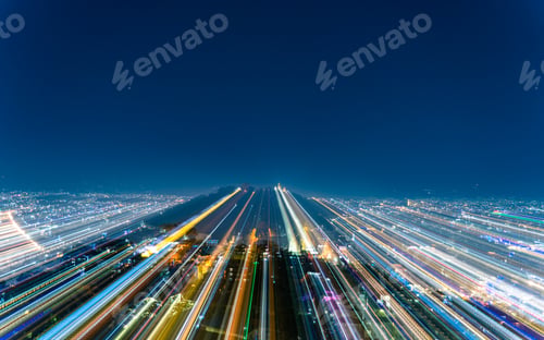 Preview: Night landscape view
