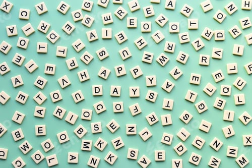 Preview: Alphabet background