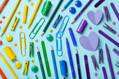 Preview: Composition for Pride and LGBTQ community, top view