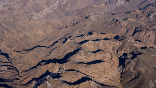 Preview: Top view image of the Himalaya mountain in India