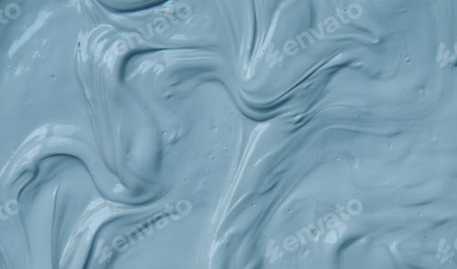 Preview: Clay texture spa mask for face and body. Selective focus.