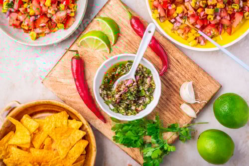 Preview: Homemade Chimichurri - traditional Argentine condiment, for barbecue meat or salad dressing