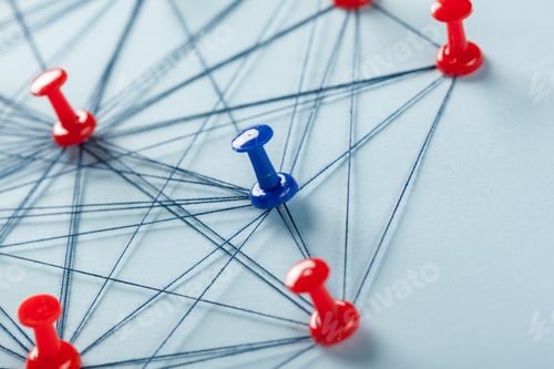 Preview: Network with pins