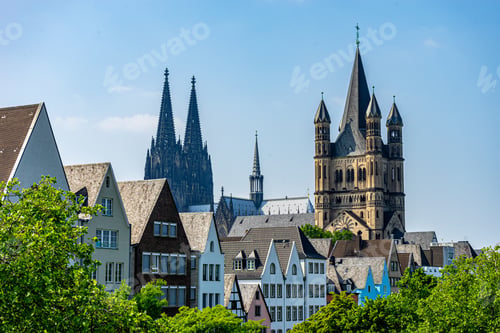 Preview: Beautiful view of the Cologne Cathedral in Germany