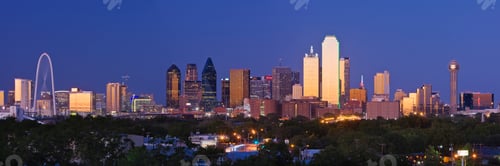 Preview: Downtown Dallas Skyline at Dusk
