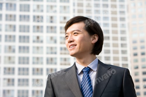 Preview: Portrait of a confident businessman