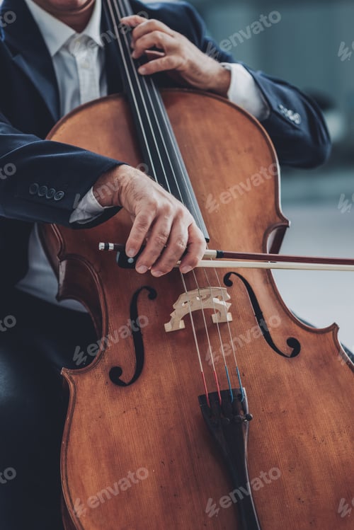 Preview: Professional cellist performing