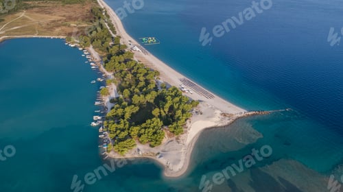 Preview: Glarokavos beach in Kassandra peninsula. Halkidiki, Greece