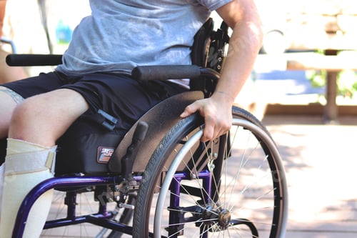 Preview: Young Man in a Wheelchair