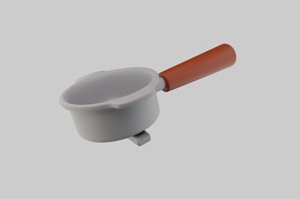 Preview: Espresso machine portafilter component