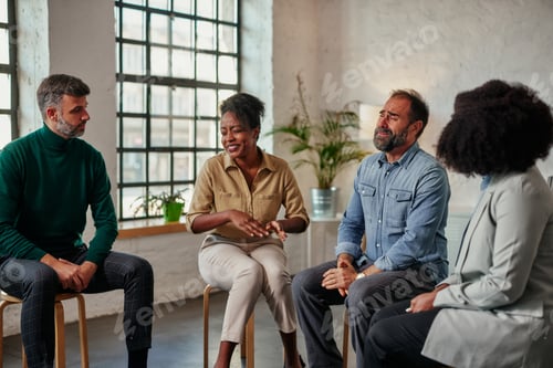 Preview: Discussion among the diverse members of support group