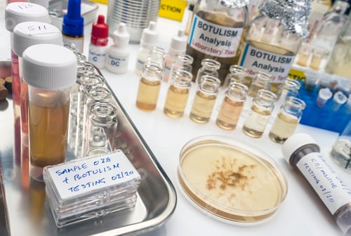 Preview: Samples contaminated by Clostridium botulinum toxin
