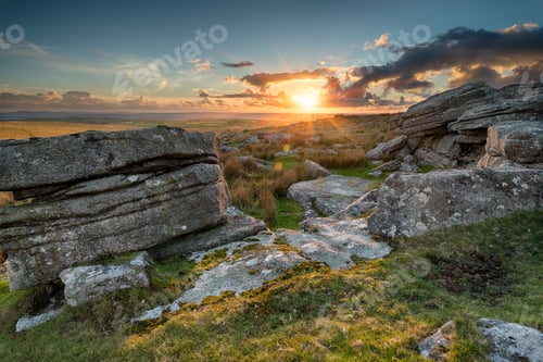 Preview: View over Bodmin Moor in Cornwall
