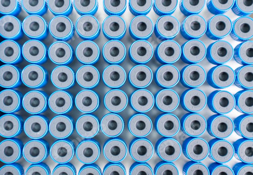 Preview: preparing tubes for collecting blood samples in the laboratory lab