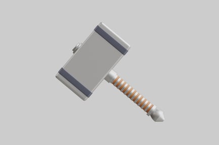 Preview: Business strategy hammer concept