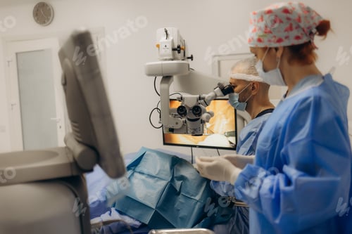 Preview: Doctors perform surgery cardiac stent transplant in a hospital