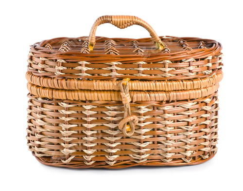 Preview: Wooden basket