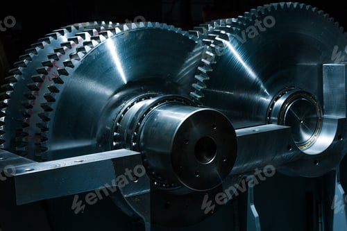 Preview: ball bearings and pinion