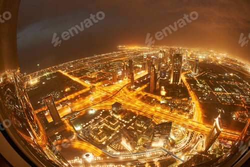 Preview: Dubai night skylin