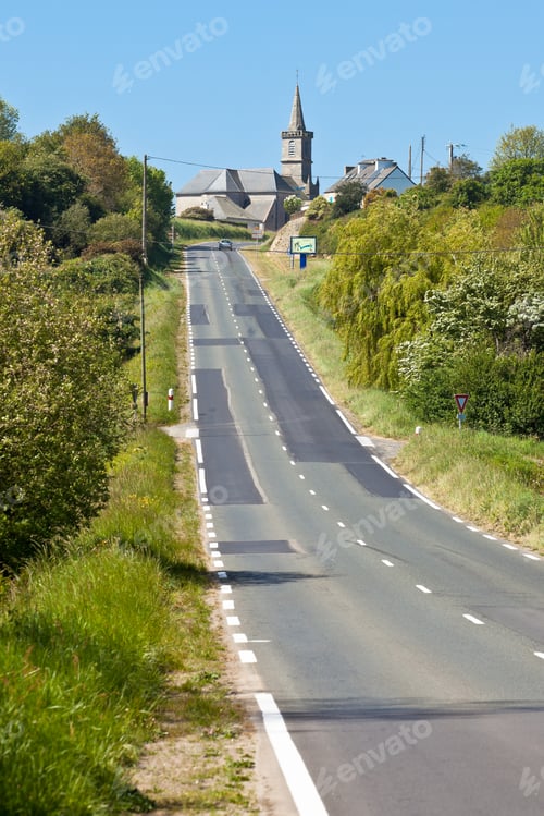 Preview: Rural Road at Western France