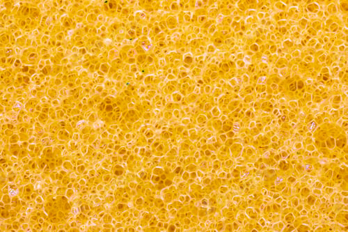 Preview: Yellow sponge detail texture, sponge texture background