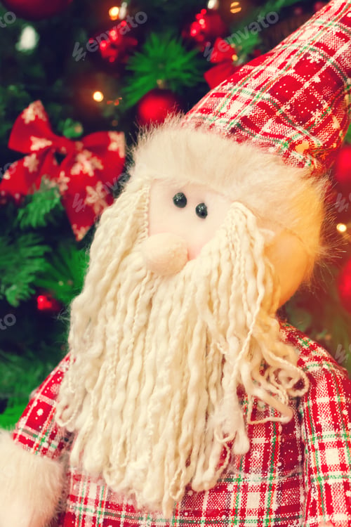 Preview: Close up of santa claus