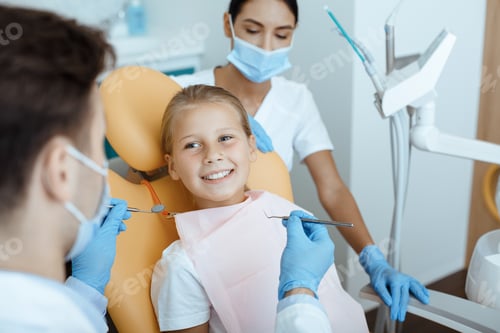 Preview: Modern dental examination and oral cavity treatment in children