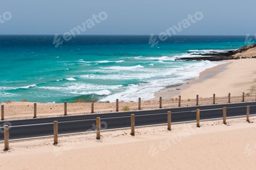 Preview: Road and ocean on Canary islands