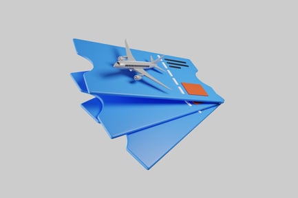 Preview: Airplane tickets voyage
