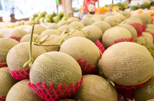 Preview: Fruit Of Honeydew Melons At The Traditional Mall In Taiwan