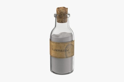 Preview: Vampirism Potion Bottle with Powdered Ingredient