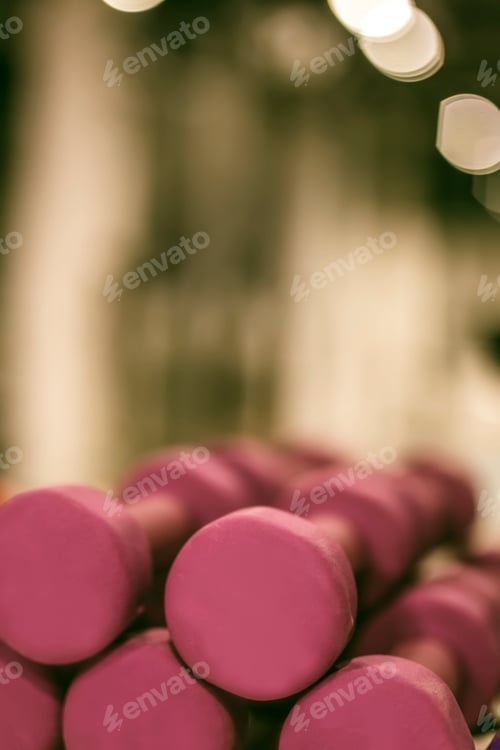 Preview: Dumbbell in the gym