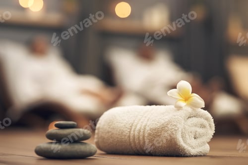 Preview: Theres a spa experience out there for everyone. Still life closeup of a tranquil spa arrangement.