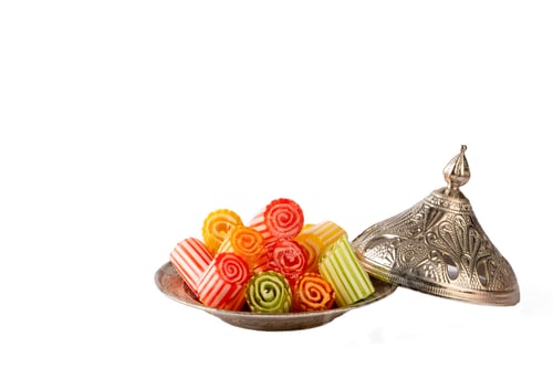 Preview: Traditional Turkish Ramadan Sweet Sugar Candy, Chocolate candie and Almond candies