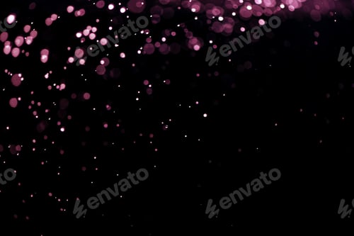 Preview: small drops of rain, snow on a black background. wind. Natural background
