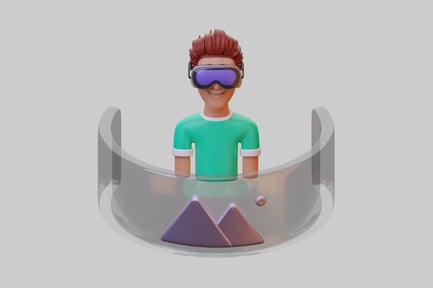 Visualização: Avatar de usuário Happy VR