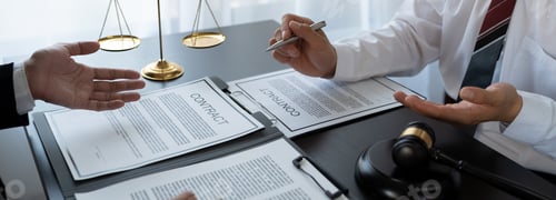 Preview: good service cooperation Business law consulting document contract Signing a contract with a lawyer