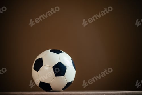 Preview: Creative soccer concept background.