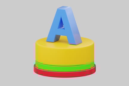 Preview: Abstract Object with Four Distinct Parts