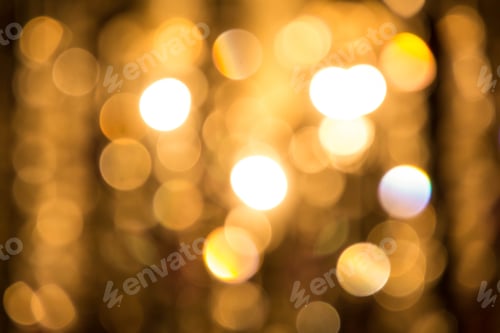 Preview: Christmas background. Festive abstract with bokeh defocused lights