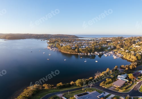 Preview: Aerial View of Narooma in Australia