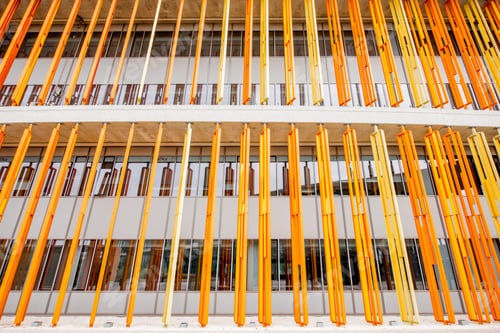 Preview: Colorful building fasade