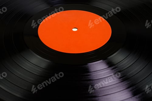 Preview: Close up gramophone vinyl record