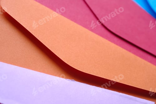 Preview: colored a4 sheets on gray background violet color