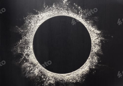Preview: flour powder on wood