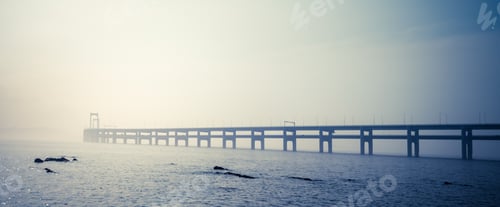 Preview: dalian bay bridge panorama