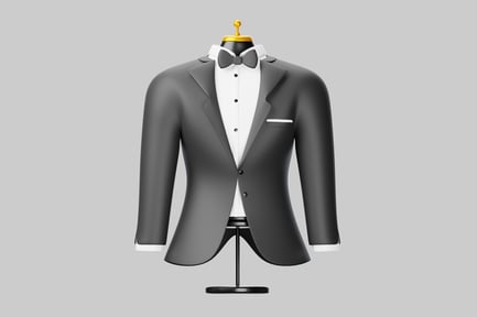 Preview: Formal tuxedo with bow tie