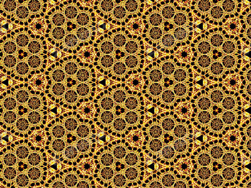 Preview: Golden pattern background