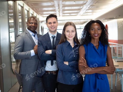 Preview: Businessman businesswoman female male lady boy person people business group teamwork meeting armcros